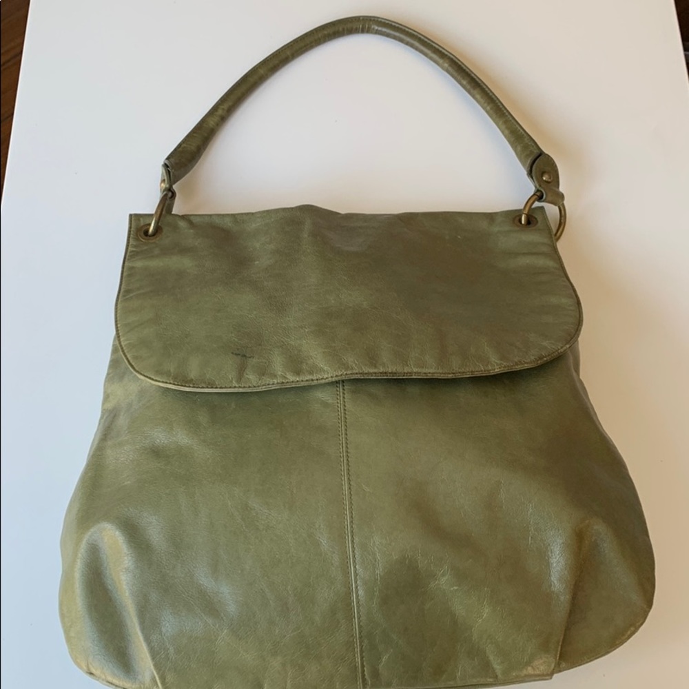 Hobo International Pebbled Leather Shoulder Bag